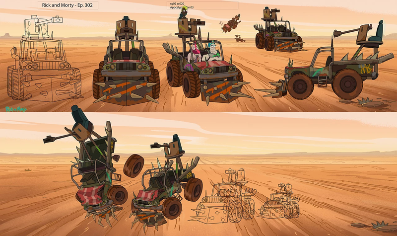 Illustration for article titled The Cars Of Rick And Morty, Scrutinized